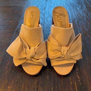 Sam Edelman 4 inch block slip in heel. Gorgeous !